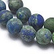 Chapelets de perles en chrysocolle et lapis lazuli naturelles G-I254-02B-3