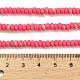 Synthetische imperiale Jaspisperlenstränge&nbsp;G-L635-A09-4x2mm-06-6