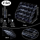 Espositori per carte in plastica a 4 piano&nbsp;ODIS-WH0030-236-2