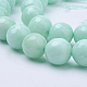 Chapelets de perles en jade de Malaisie naturelle G-F488-8mm-22-3