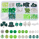 Kit de fabrication de bracelets de la Saint-Patrick DIY Sunnyclue DIY-SC0023-38-1