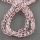 Chapelets de perles en verre&nbsp;GLAA-R041-6x6mm-07-2