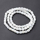 Chapelets de perles en verre imitation jade EGLA-K015-04D-3