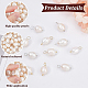 BENECREAT 42Pcs 3 Color Natural Freshwater Pearl Charms FIND-BC0002-78-4