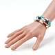 Ensembles de bracelets extensibles en perles heishi en pâte polymère BJEW-JB06145-6