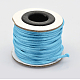 Makramee rattail chinesischer Knoten machen Kabel runden Nylon geflochten Schnur Themen NWIR-O001-A-10