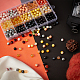 Drawbench & Baking Painted Glass Beads Strands GLAA-PH0001-03-8mm-6