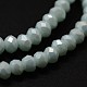 Electroplate Imitation Jade Glass Bead Strands GLAA-F044-4mm-20AB-3