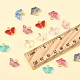 50шт стеклянные подвески PALLOY-FS00016-7