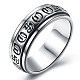 Nueva moda tailandesa anillos de plata 925 esterlina RJEW-BB33683-7-1