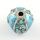 Alloy Rhinestone Beads ENAM-R044-M-2