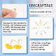Unicraftale 120Pcs 2 Color Iron Ball Stud Earring Findings DIY-UN0004-38-5