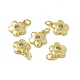 Rack Plating Brass Cubic Zirconia Charms KK-C007-23G-03-2