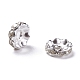 Iron Rhinestone Spacer Beads RB-A007-10MM-S-1