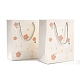 Rectangle with Flower Pattern Paper Bags CARB-F008-01B-1