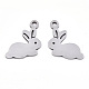 201 Stainless Steel Charms STAS-S081-012-2