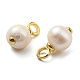 Colgantes de perlas naturales KK-D026-24G-2
