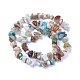 Fili di perle di opale blu naturale G-I225-13A-2