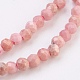 Chapelets de perles en rhodochrosite naturelle G-F568-127-2mm-3