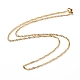 304 Stainless Steel Singapore Chain Necklaces NJEW-JN02662-02-1