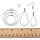 Kit de fabrication de boucles d'oreilles enroulées de fil de bricolage DIY-FS0005-09-7