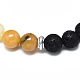 Natürliche topaz jade perlen stretch armbänder BJEW-R309-02-A04-2