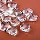 Heart Alloy Glass Pendants X-GLAA-Q049-30mm-01P-1
