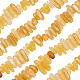 Beebeecraft 1 filo di perline di pietra di giada topazio naturale fili G-BBC0001-20-1