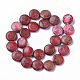 Fili di perle di diaspro imperiale naturale G-S355-87D-05-2