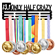 Марафон спортивная тема железная медаль вешалка держатель дисплей настенная стойка ODIS-WH0021-588-1