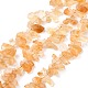 Brins de perles de citrine naturelles brutes G-C069-02-1