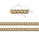 Brass Twisted Chains X-CHC010Y-G-3