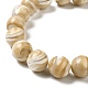 Brins de perles de coquillages naturels de troca SHEL-K006-18A-3