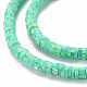 Handmade Polymer Clay Bead Strands X-CLAY-S094-4mm-A11-3