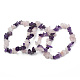 Bracelets extensible avec perles en pierre précieuse BJEW-JB01824-04-2