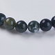 Chapelets de perles en agate indienne naturelle G-G515-6mm-05-3
