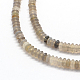 Chapelets de perles en agate grise naturelle G-UK0003-05K-3