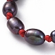 Bracelets de perles tressées réglables BJEW-JB04996-06-3