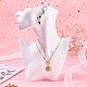 High End Resin Side Body Model Portrait Jewelry Stand NDIS-B001-03C-6