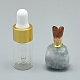 Colgantes de botella de perfume abribles con fluorita natural G-E556-01G-1