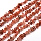 Natural South Red Agate Chip Bead Strands G-M205-49-1