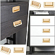 Poignées de tiroir d'armoire dissimulées coulissantes intégrées en alliage DIY-WH0304-143B-6
