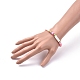 Bracelets élastiques faits à la main de perles heishi en pâte polymère X-BJEW-JB05091-04-3