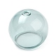 Cône de perles de verre transparent GLAA-G100-01D-08-1