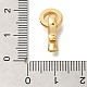 Латунь раз по сравнению с застежками KK-K389-024G-3