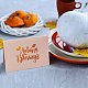 CRASPIRE Hello Autumn Pumpkin Clear Rubber Stamps Happy Thanksgiving Greeting Words Reusable Silicone Transparent Seals for Card Making DIY Scrapbooking Journaling Photo Album Decoration 6.3 x 4.3inch DIY-WH0448-0006-3