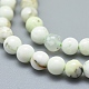Brins de perles de turquoise australienne naturelle (jaspe) G-D0010-06A-4mm-3