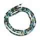 Natural Chrysocolla Beads Strands G-Z034-A03-01-3