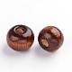Dyed Natural Wood Beads WOOD-Q006-10mm-06-LF-2