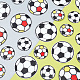 Gomakerer 24 個 4 スタイルサッカーコンピュータ刺繍布パッチを縫う  マスクと衣装のアクセサリー  ミックスカラー  45~71x1mm  6個/スタイル PATC-GO0001-01-4